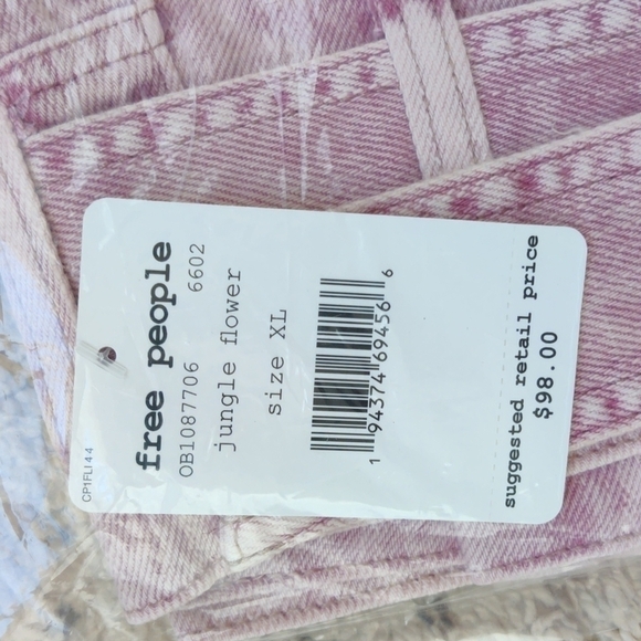 NEW $98 Free People See You Sometime Shorts XL - Picture 10 of 12